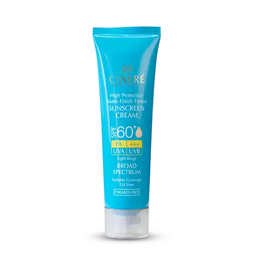 سینره ضد آفتاب رنگی بژ روشن SPF60