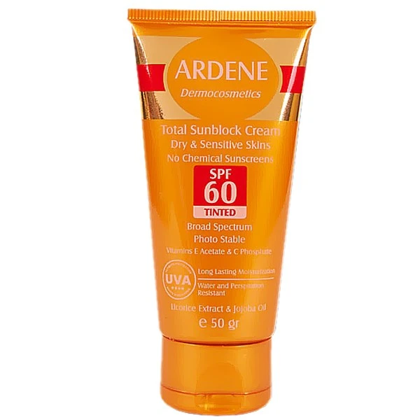 آردن کرم ضد آفتاب رنگی SPF60