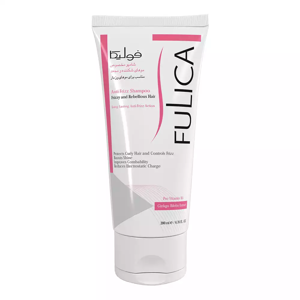 فولیکا شامپو مخصوص موهای شکننده و مجعد