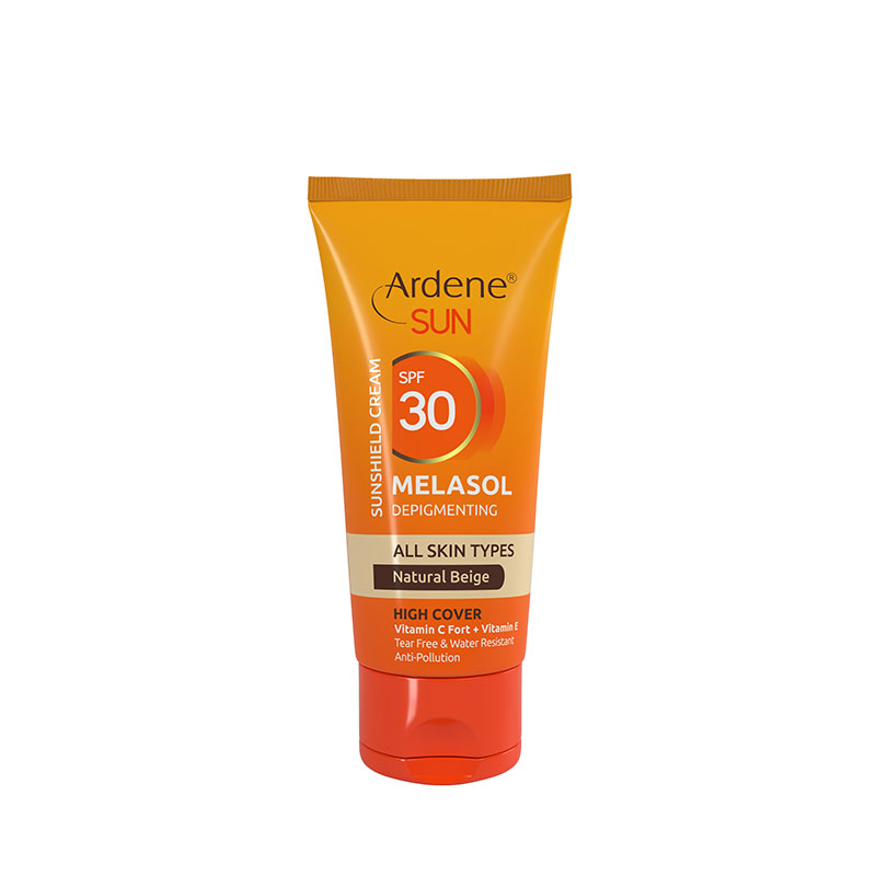 آردن کرم ضد آفتاب رنگی ملاسول انواع پوست  SPF30 بژ روشن